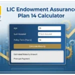 LIC Endowment Assurance Plan 14