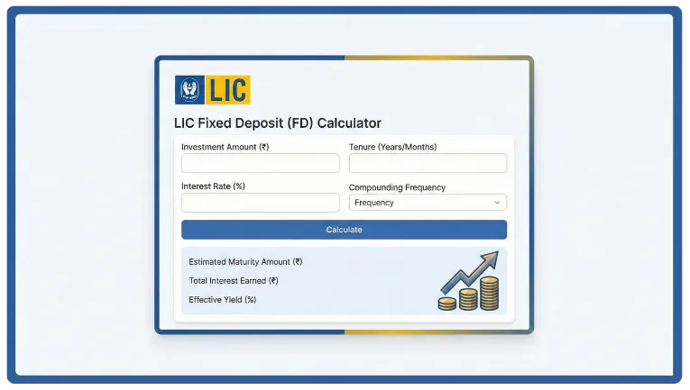 LIC FD Calculator