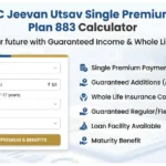 LIC Jeevan Utsav Single Premium Plan 883