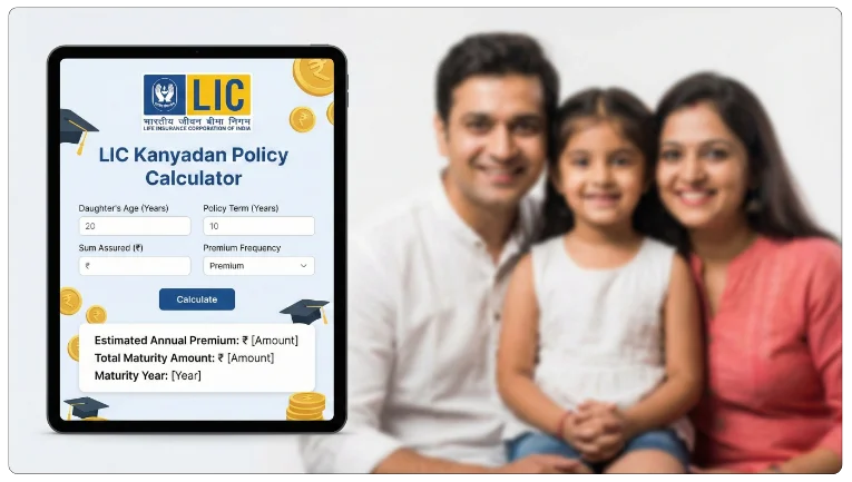 LIC Kanyadan Policy Calculator